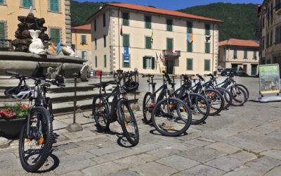 Attivi i tre e-bike center in Comune di Fivizzano